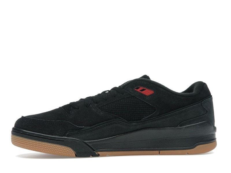 Jordan Flight Court Black Red