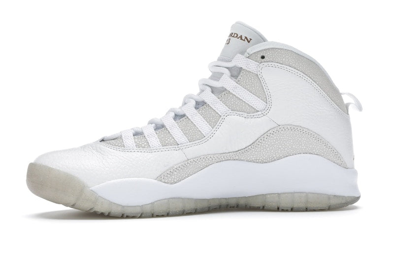 Jordan 10 Retro Drake OVO White