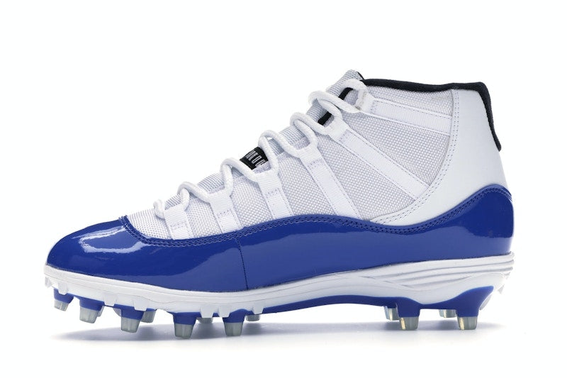 Jordan 11 Retro Cleat White Royal