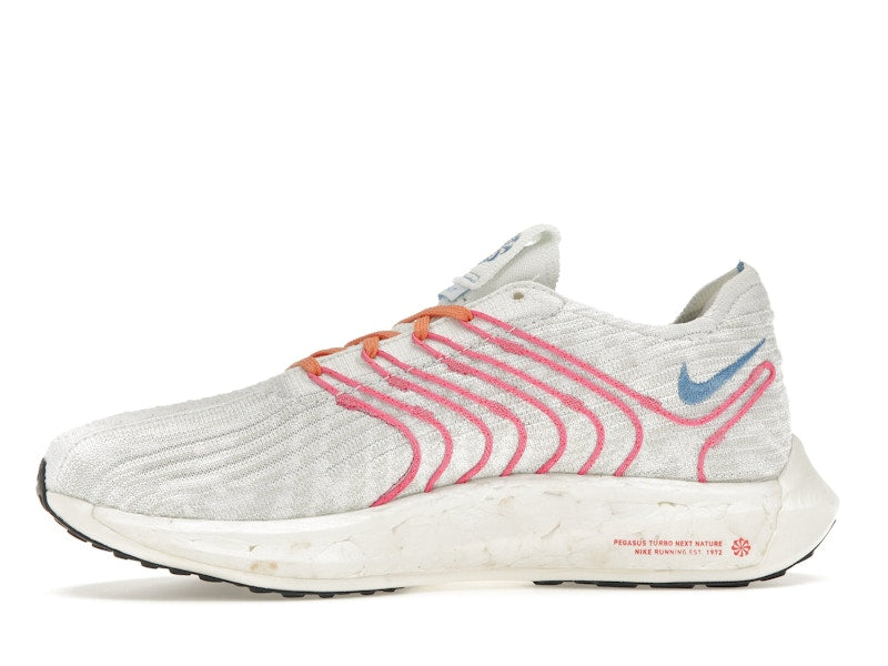 Nike Pegasus Turbo Next Nature White Pinksicle University Blue (Women's)