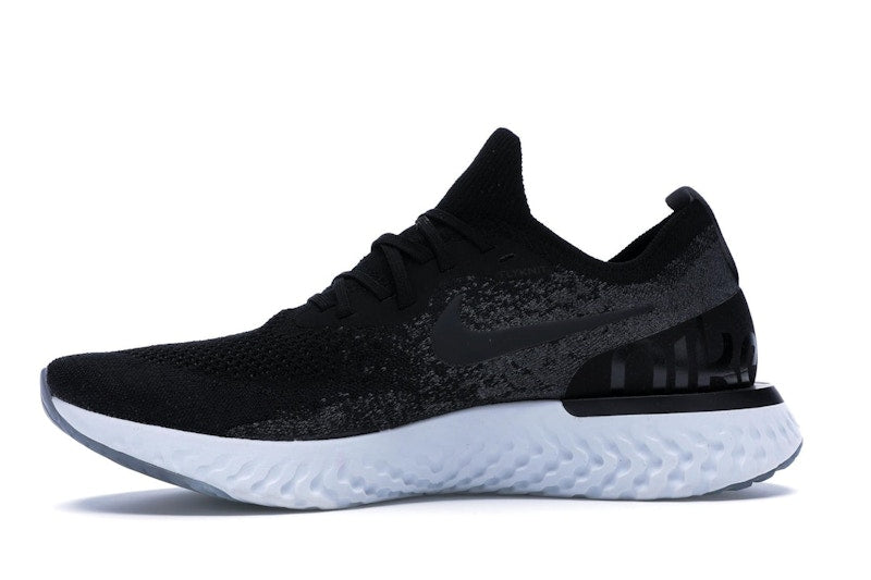 Nike Epic React Flyknit Black Dark Grey