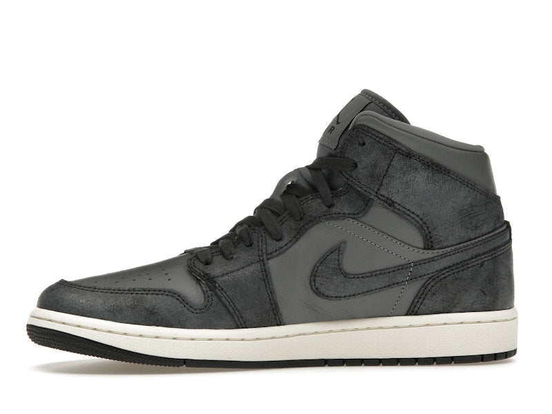 Jordan 1 Mid Distressed Smoke Grey (Women's)