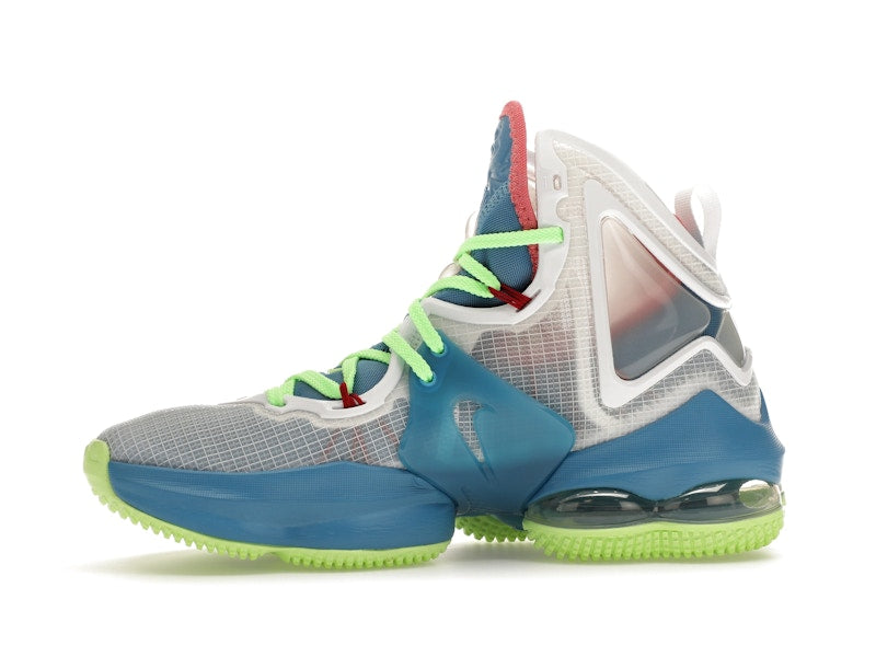Nike LeBron 19 Dutch Blue Lime Glow (GS)