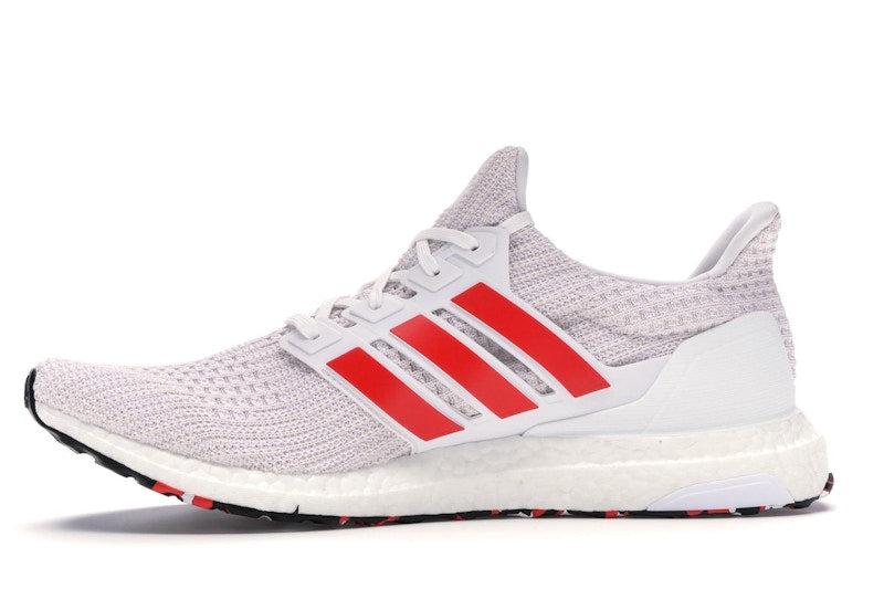 adidas Ultra Boost 4.0 Cloud White Active Red