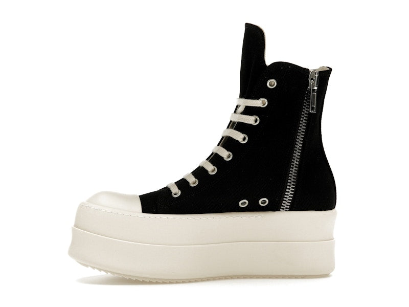 Rick Owens DRKSHDW Mega Bumper Sneaks Black White (Women's)