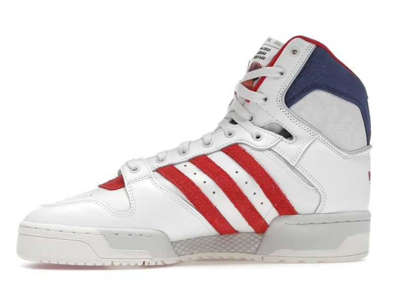 adidas Conductor Hi White Scarlet Python