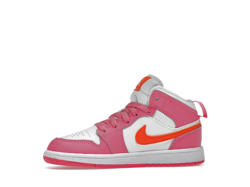 Jordan 1 Mid Pinksicle Safety Orange (PS)