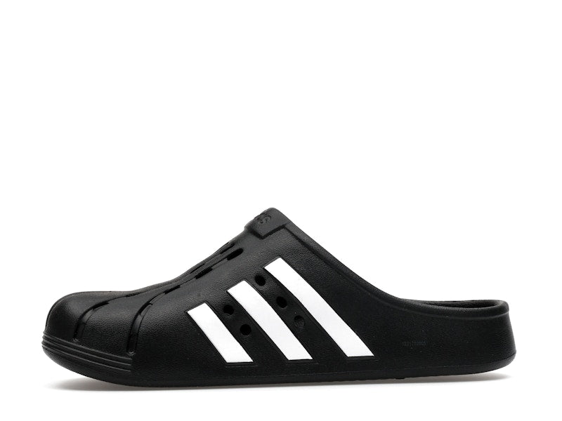 adidas Adilette Clogs Core Black Cloud White