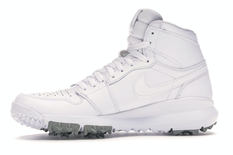 Jordan 1 Retro Golf Cleat White Metallic