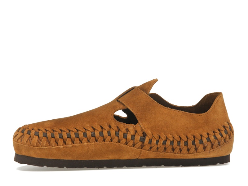 Birkenstock London Braided Shearling Kith Mink