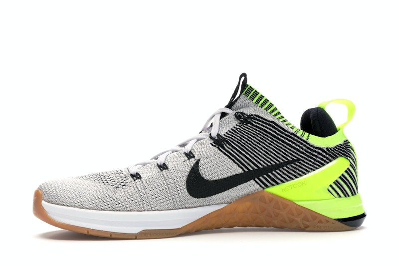 Nike Metcon DSX Flyknit 2 White Black Volt Gum