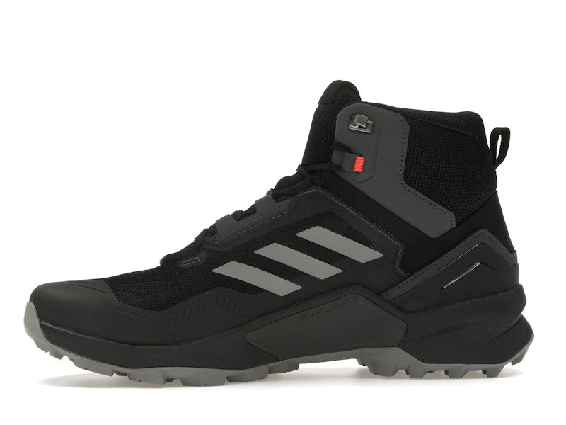 adidas Terrex Swift R3 Mid GTX Core Black Grey Solar Red