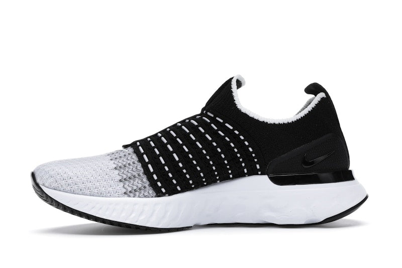 Nike React Phantom Run Flyknit 2 Black White (Women's)