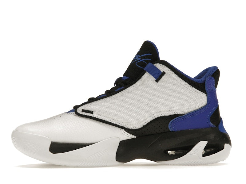 Jordan Max Aura 4 White Black Hyper Royal