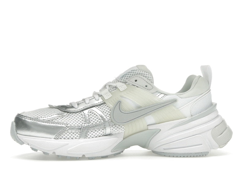 Nike V2K Run Metallic Silver White (Women's)