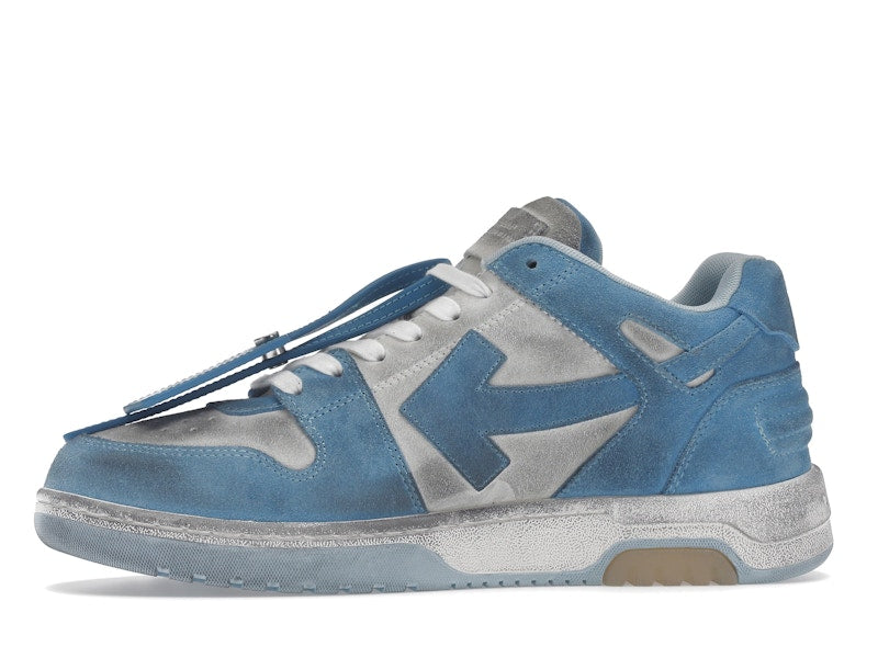 OFF-WHITE OOO Low Out Of Office Suede White Light Blue