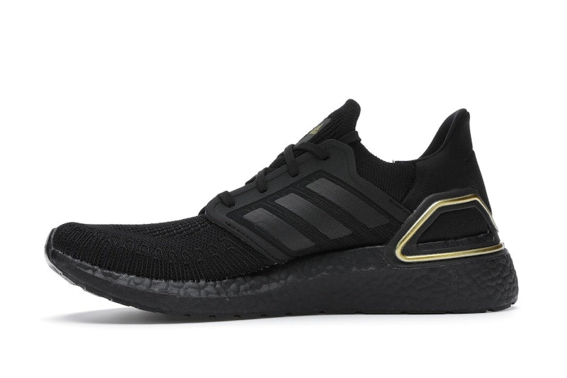 adidas Ultra Boost 20 Core Black Gold Metallic