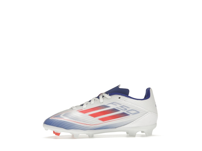 adidas F50 League Multi-Ground Cloud White Solar Red Lucid Blue (GS)