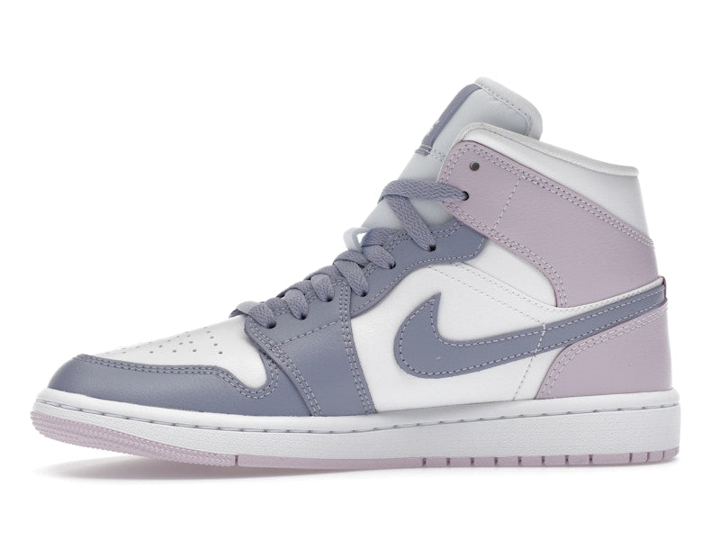 Jordan 1 Mid Indigo Haze Doll White (Women's)