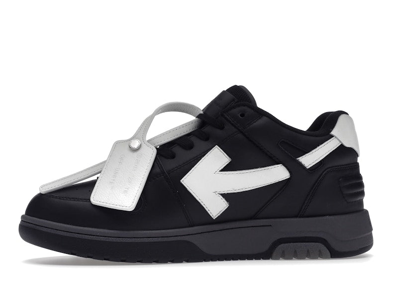 OFF-WHITE Out Of Office OOO Low Tops Black Grey White SS22