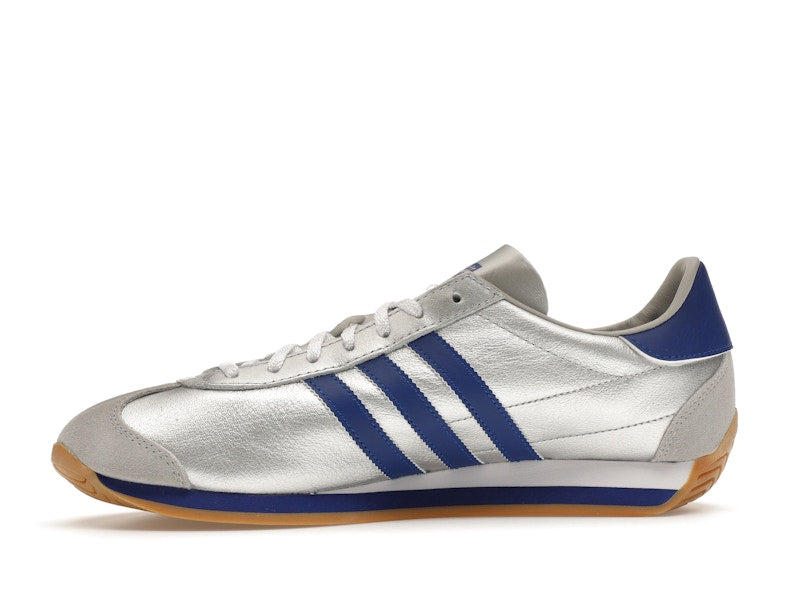 adidas Country OG Matte Silver Bright Blue Cloud White