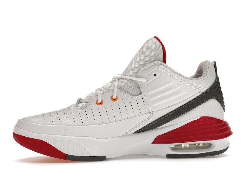 Jordan Max Aura 5 White Cardinal Red