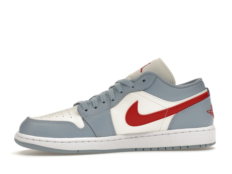 Jordan 1 Low Blue Whisper Dune Red (Women's)
