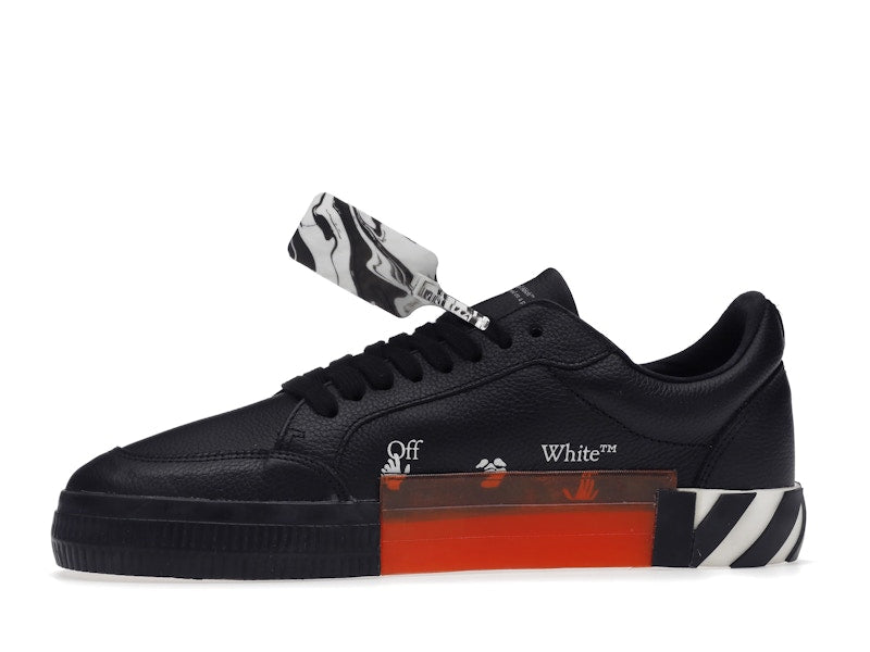 Off-White Low Vulc Black White