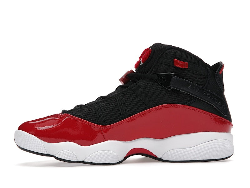 Jordan 6 Rings Black Gym Red White