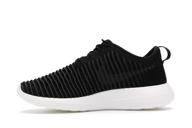 Nike Roshe Two Flyknit Black/Dark Grey-White-Volt