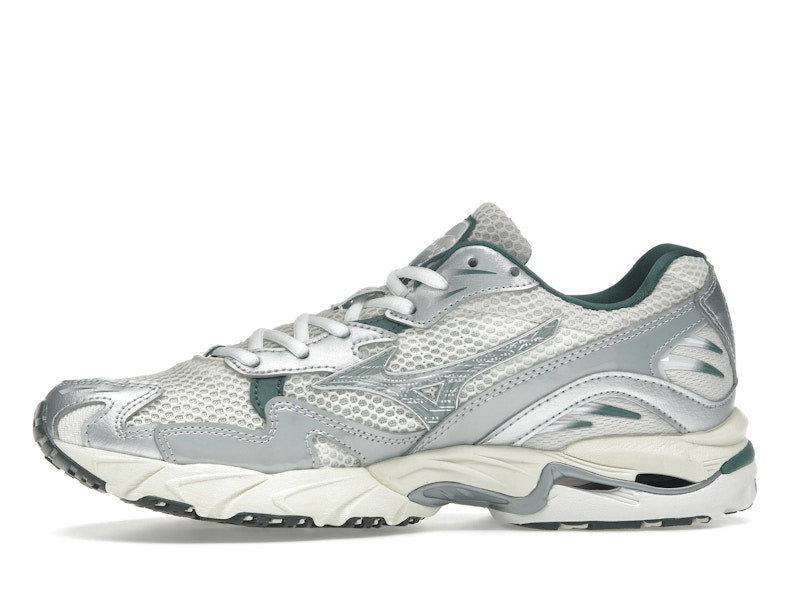 Mizuno Wave Rider 10 White Slate Bistro Green