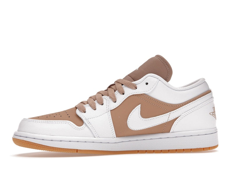 Jordan 1 Low Gum White