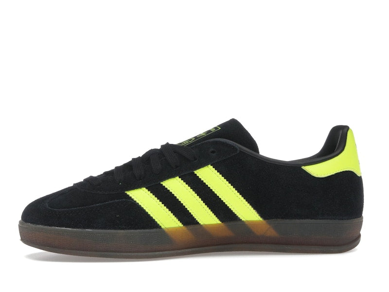 adidas Gazelle Indoor Core Black Solar Yellow Cloud White
