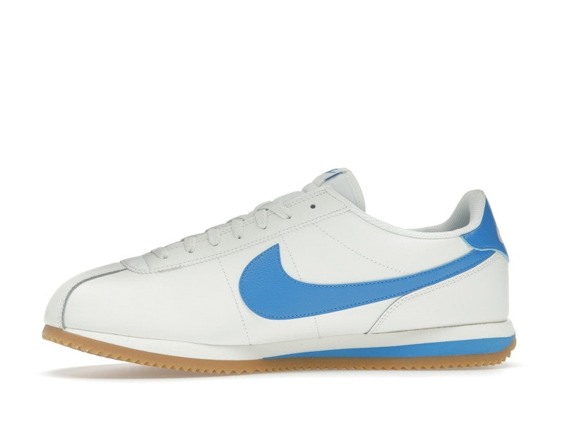 Nike Cortez Leather Sail Gum Yellow Light Photo Blue