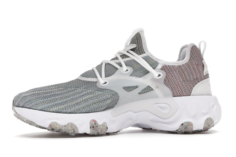 Nike React Presto Flyknit Multi White