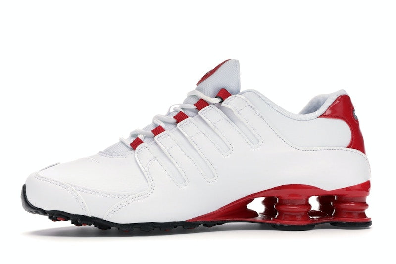 Nike Shox NZ White University Red