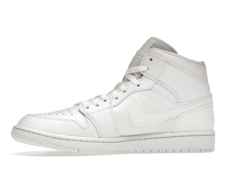 Jordan 1 Mid Triple White 2.0 (2020)