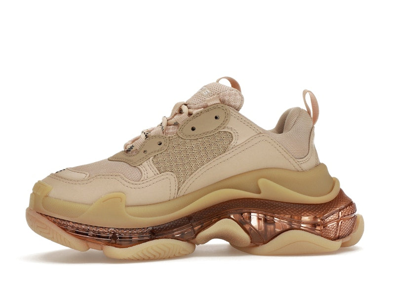 Balenciaga Triple S Clear Sole Beige (Women's)