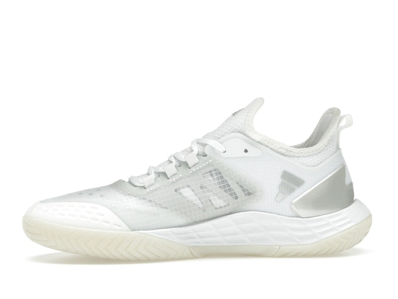 adidas Adizero Ubersonic 4.1 Cloud White Silver Metallic Grey (Women's)