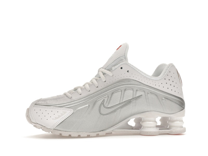 Nike Shox R4 White Metallic Silver (Women's)