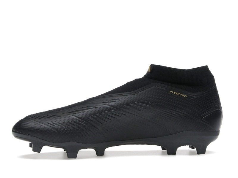 adidas Predator League Laceless FG Core Black Carbon Gold Metallic