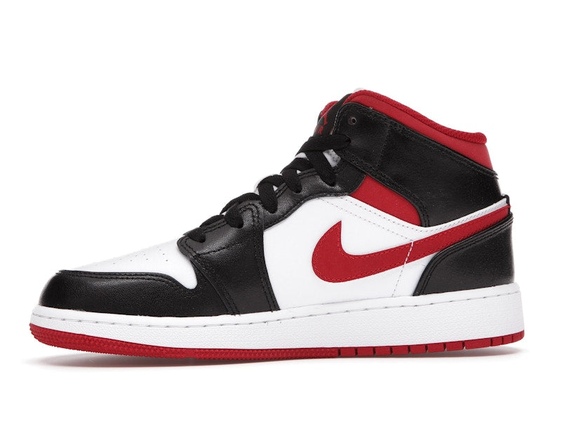 Jordan 1 Mid Gym Red Black White (GS)