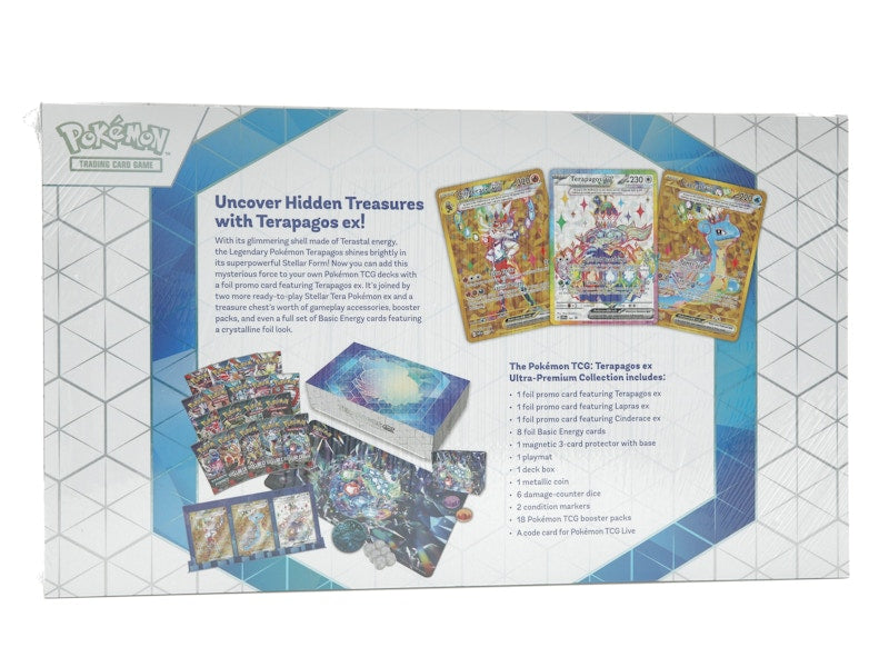 Pokémon TCG Terapagos ex Ultra Premium Collection