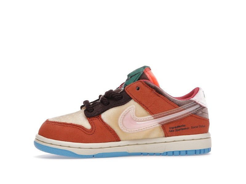Nike Dunk Low Social Status Free Lunch Chocolate Milk (TD)