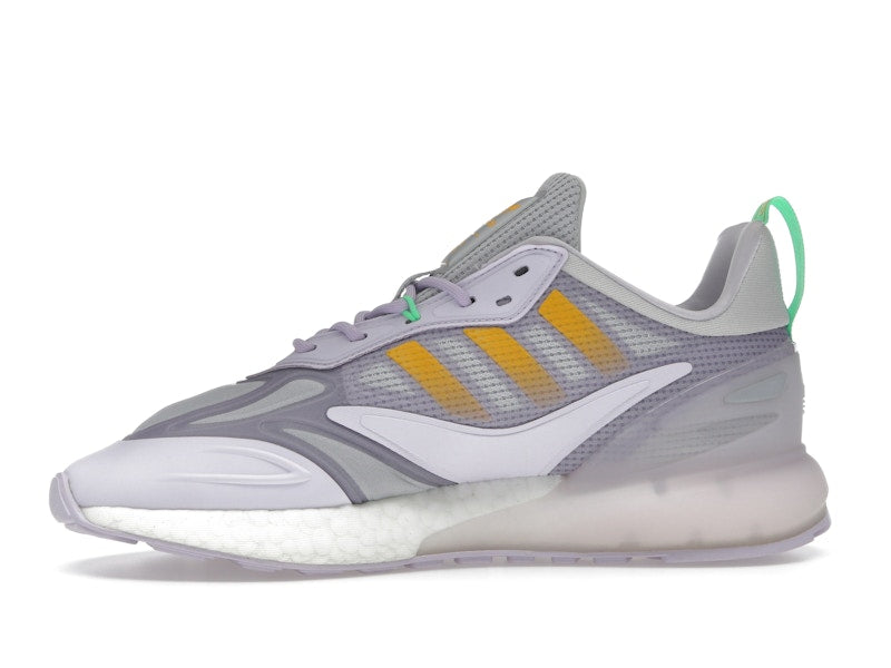 adidas ZX 2K Boost 2.0 Purple Tint Semi Solar Gold Matte Silver (Women's)
