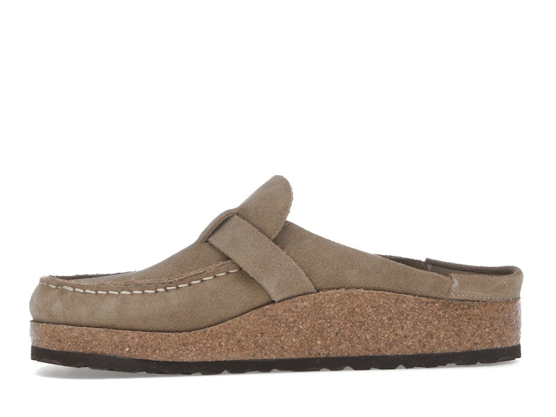 Birkenstock Buckley Suede Gray Taupe