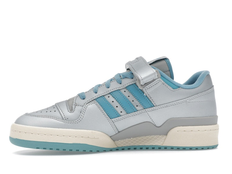 adidas Forum 84 Low Silver Metallic Preloved Blue Grey Two