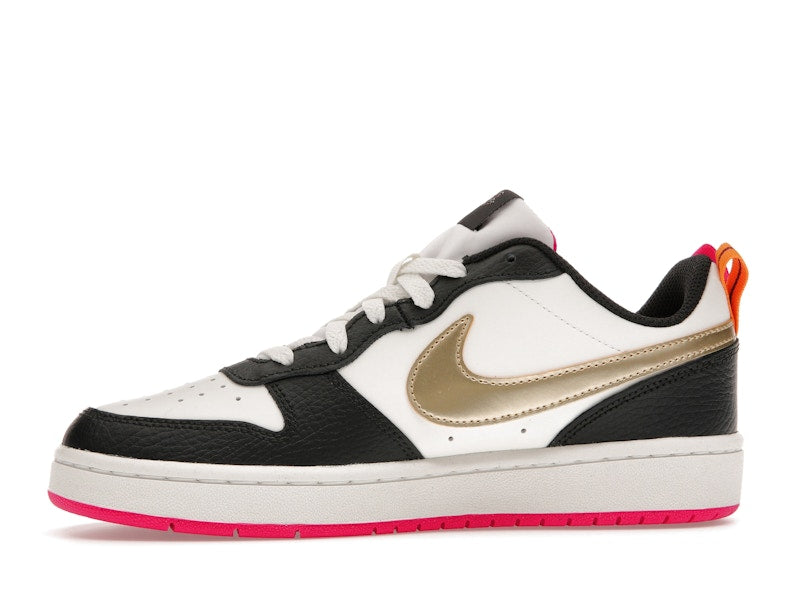 Nike Court Borough Low 2 Off Noir Pink Prime (GS)