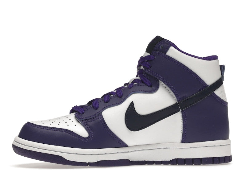 Nike Dunk High Electro Purple Midnight Navy (GS)
