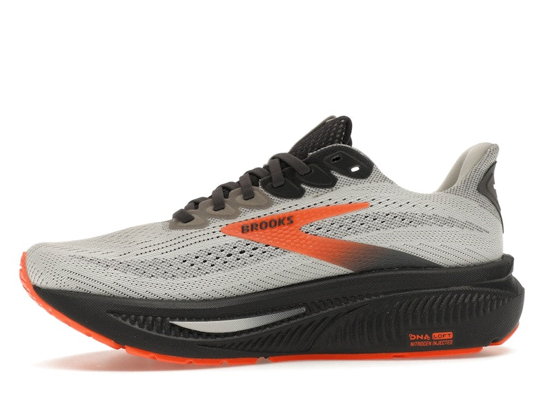 Brooks Ghost 17 Oyster Mushroom Orange Ebony